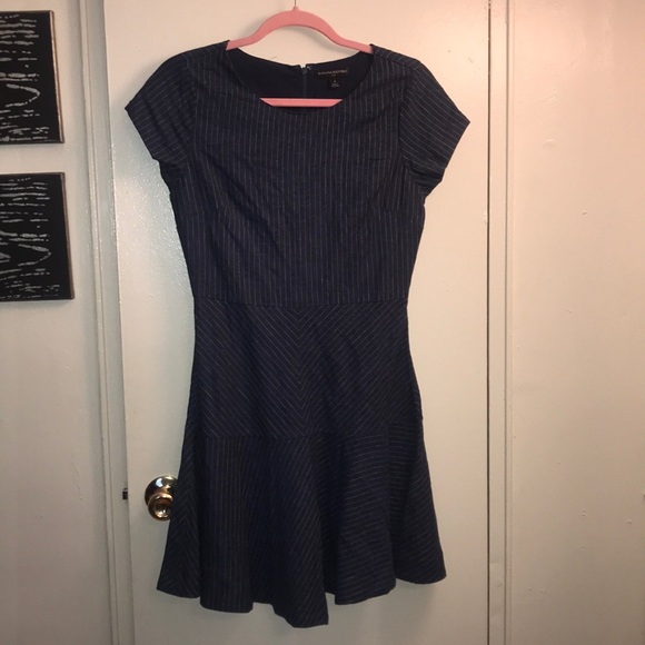 Banana Republic Dresses & Skirts - Banana republic dark blue pinstripe dress
